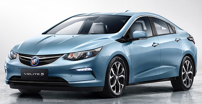 Volt launched in China as Buick Velite