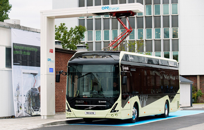Volvo Electric Bus ABB OppCharge