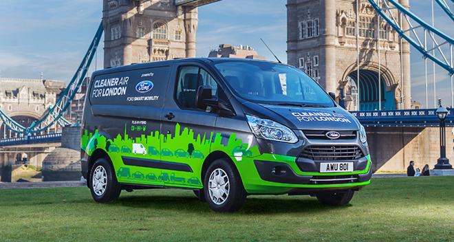 Five London fleets to test new Ford plug-in hybrid van