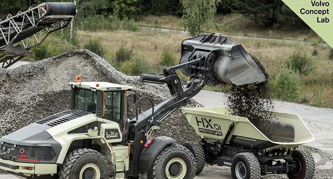 Volvo’s autonomous load carrier electrifies rock quarries