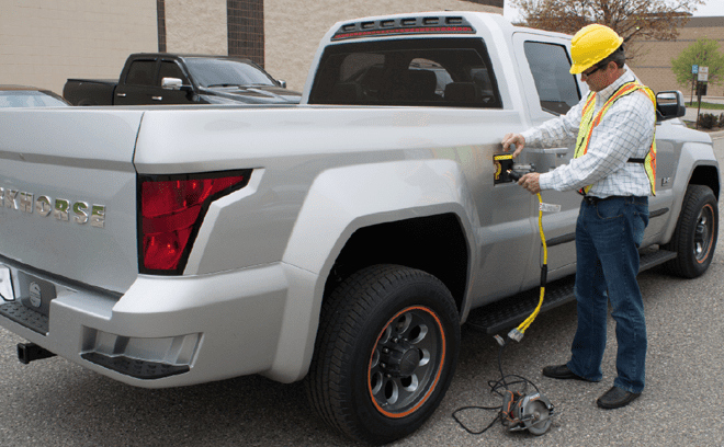 Plug in deals hybrid truck