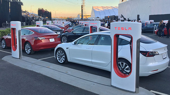 Tesla Model 3 orders soar following launch event
