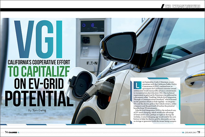 VGI: California’s cooperative effort to capitalize on EV-grid potential