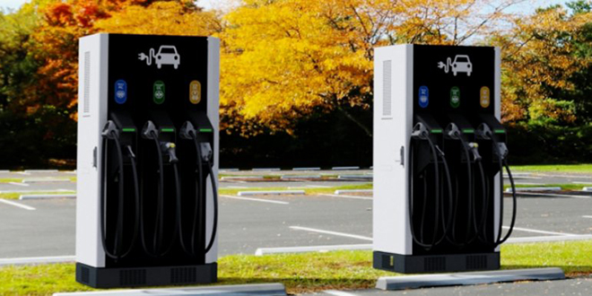 Fast charging stations store energy with Chakratec’s kinetic power booster
