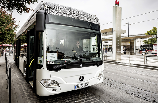 Electric Mercedes Citaro city bus to debut in 2018