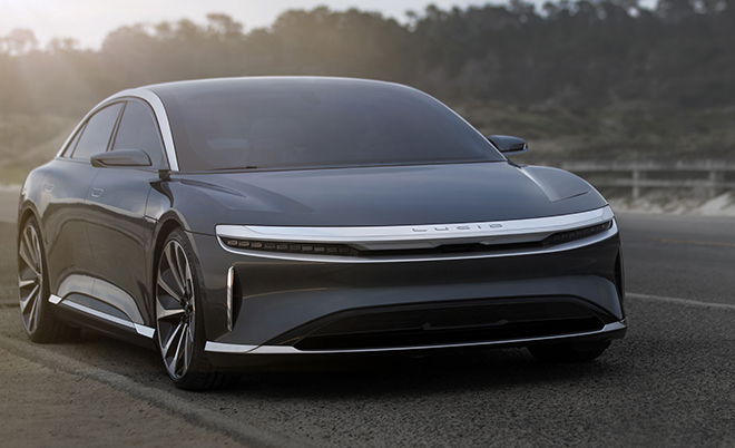 Lucid Air turns heads at the LA Auto Show