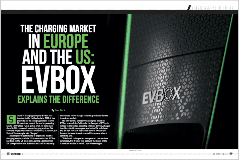 EVBox on the US vs Europe
