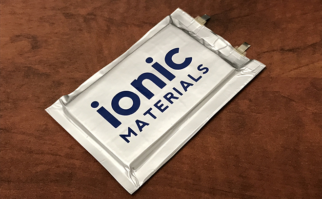 Ionic Materials raises $65 million to develop its solid-state electrolyte