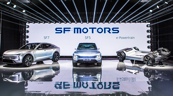 SF Motors teases two new EVs, plans to begin production this year