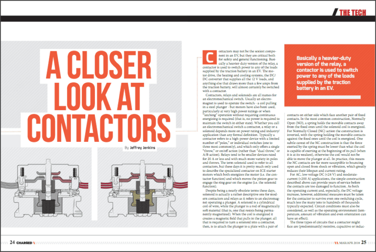 A closer look at contactors