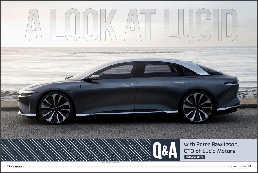 A look at Lucid Motors: Q&A with CTO Peter Rawlinson