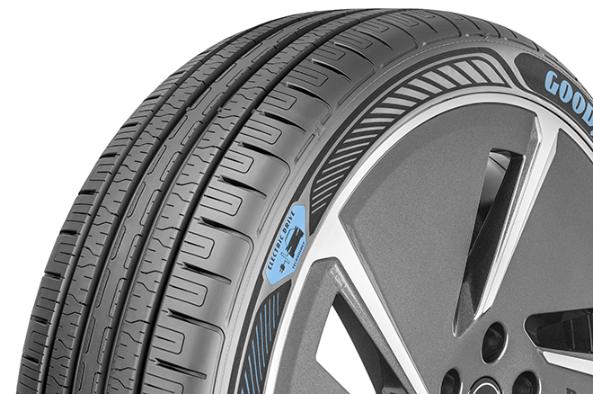 Goodyear unveils new EV-optimized tire technology