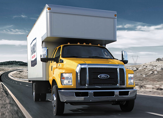 ROUSH CleanTech unveils electric Ford F-650