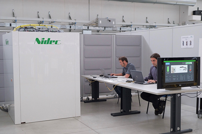 Nidec’s Ultra Fast Charger smooths out power demand from the grid