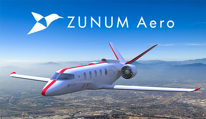 JetSuite to buy up to 100 Zunum Aero hybrid planes