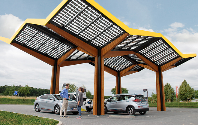Fastned opens its first DC fast charging station in Germany