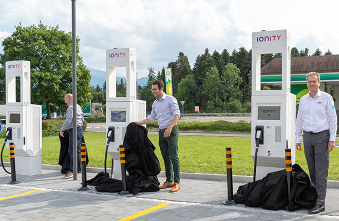 IONITY network chooses ABB fast chargers