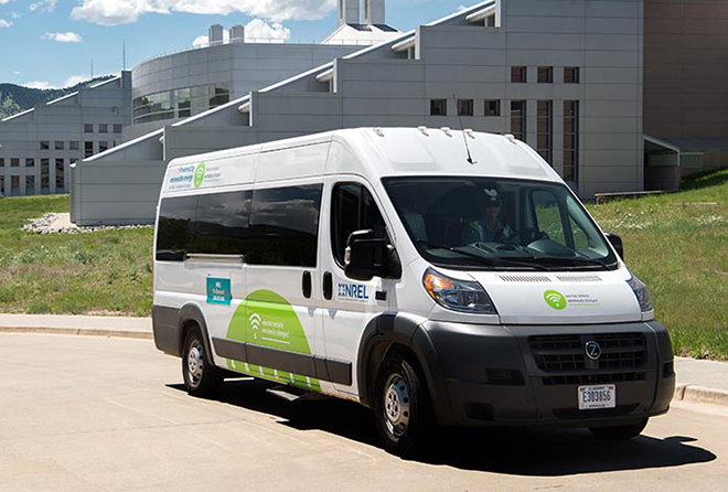 NREL demonstrates wirelessly charged electric van