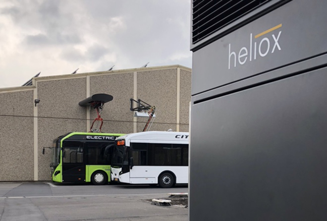 Heliox delivers multi-standard bus charging system to Luxembourg