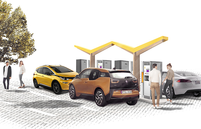 Fastned tests fast chargers at German supermarkets