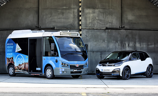Turkish Jest Electric city bus uses BMW i3 motors and batteries