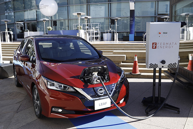 Nissan uses bidirectional charging tech to power North American facilities