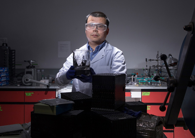 Worcester Polytechnic research team wins award from USABC for battery recycling process