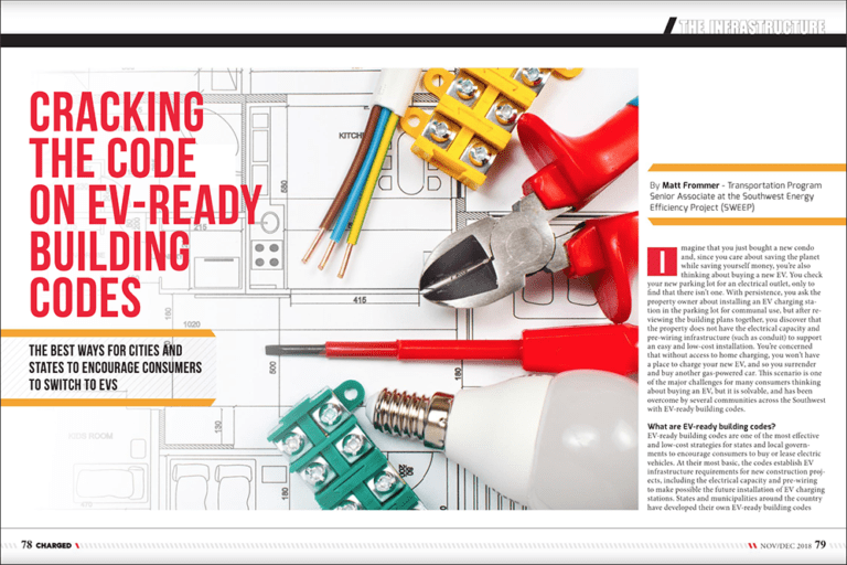 EV-ready building codes are the best ways for cities and states to encourage switch to EVs