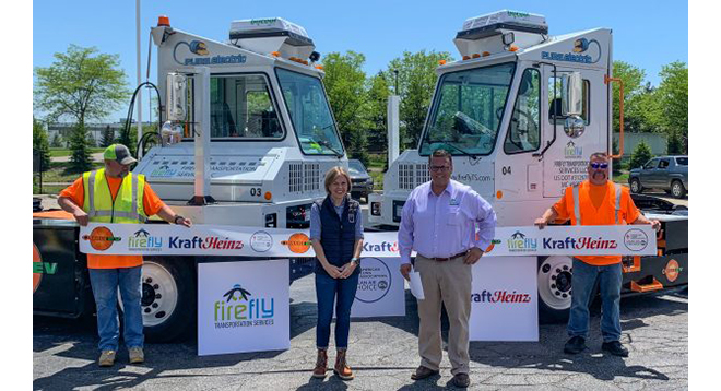 ﻿Kraft Heinz adopts electric terminal trucks at Ohio distribution center