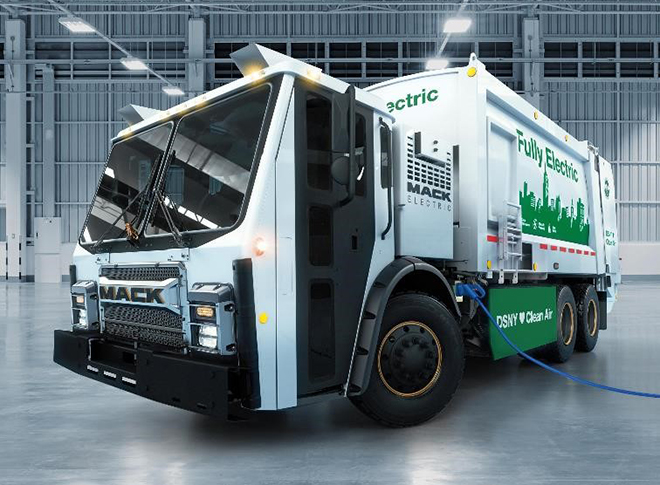 Mack Trucks launches electric refuse vehicle