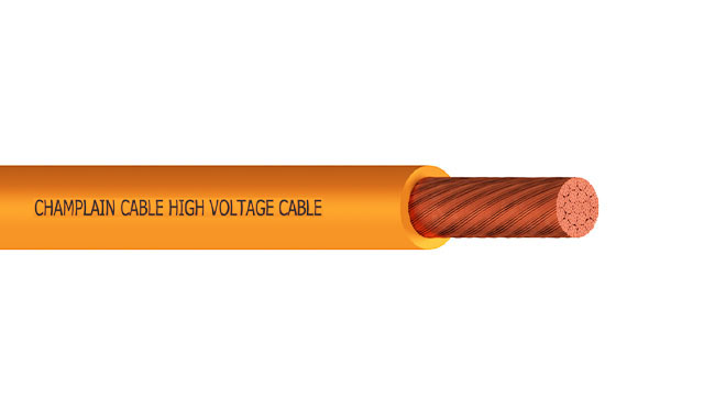 Champlain launches high-voltage battery cable for EV market