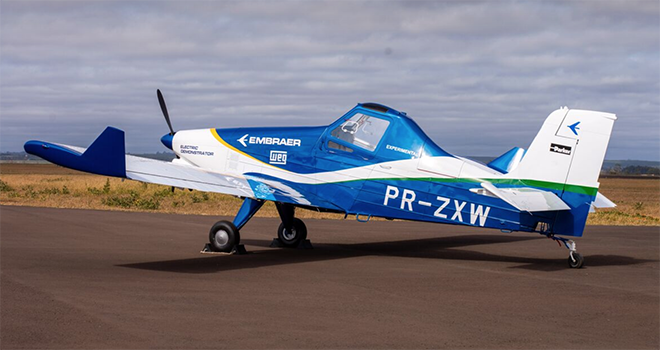 Embraer plans first flight of all-electric prototype aircraft in 2020