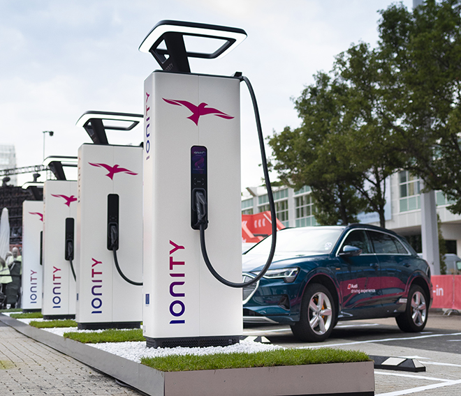 IONITY unveils new 350 kW Tritium fast charger