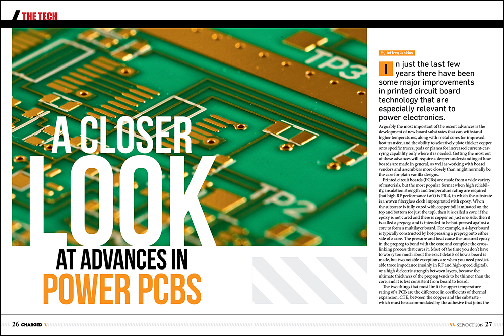 A closer look at advances in  power PCBs
