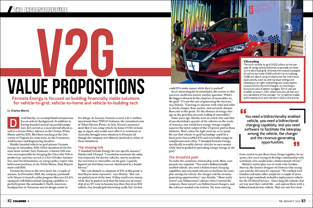 V2G value propositions: Fermata Energy is focused on building financially viable solutions for vehicle-to-grid