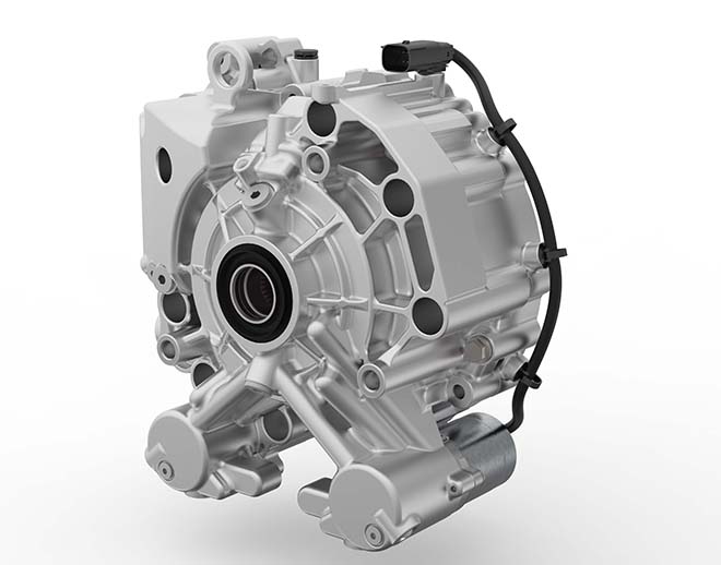 BorgWarner’s new dual-clutch system enables torque vectoring with a single motor
