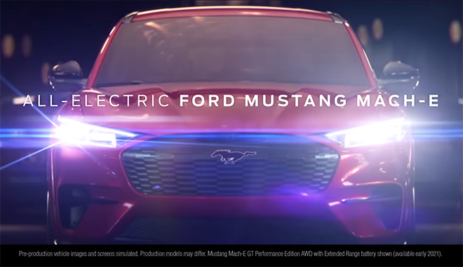 Ford Mustang Mach-E bursts out of the gate with a marketing blitz