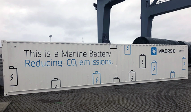 Maersk to pilot 600 kWh maritime battery system