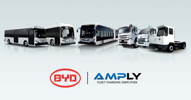 BYD and AMPLY Power launch charging infrastructure partnership