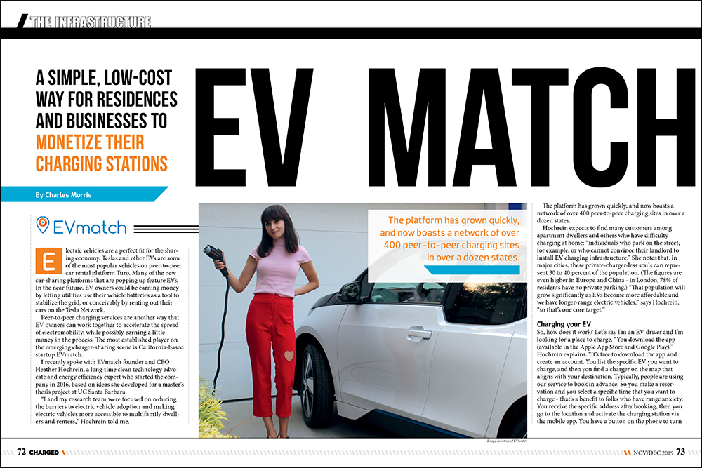 EVmatch: A simple, low-cost way to monetize your charging stations