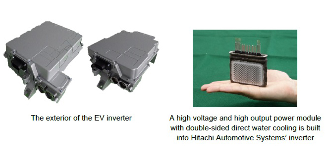 Hitachi starts mass production of 800-volt EV inverter