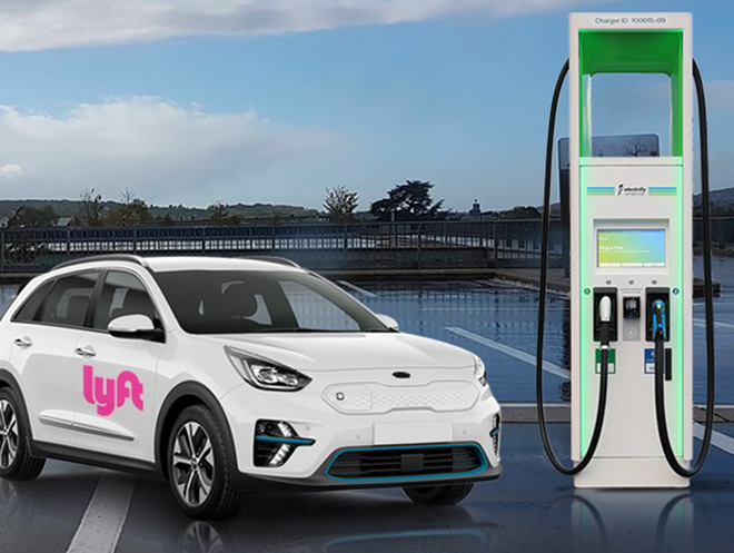 Electrify America and Lyft partner on EV rideshare charging