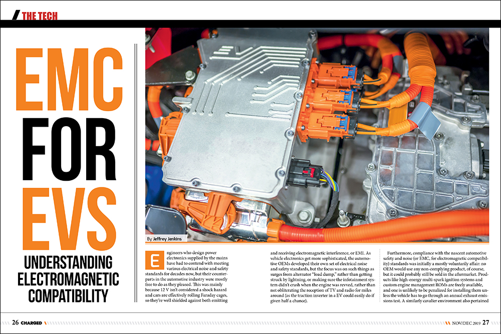 Charged EVs EMC for EVs Understanding compatibility