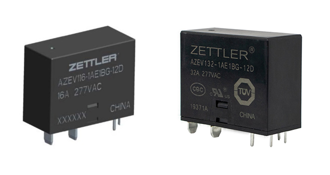 ZETTLER launches two new relay series for EV charging