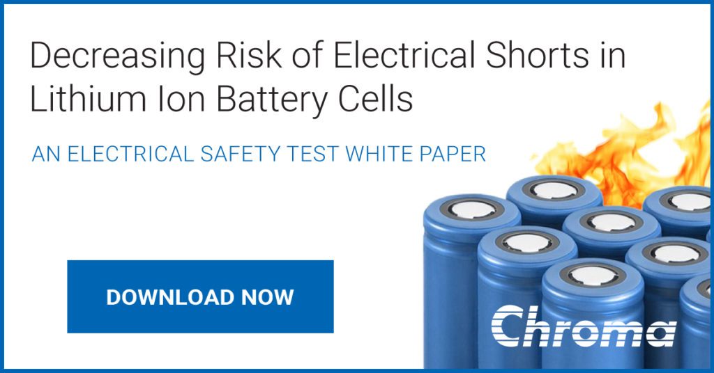 Decreasing the risk of electrical shorts in Li-ion battery cells