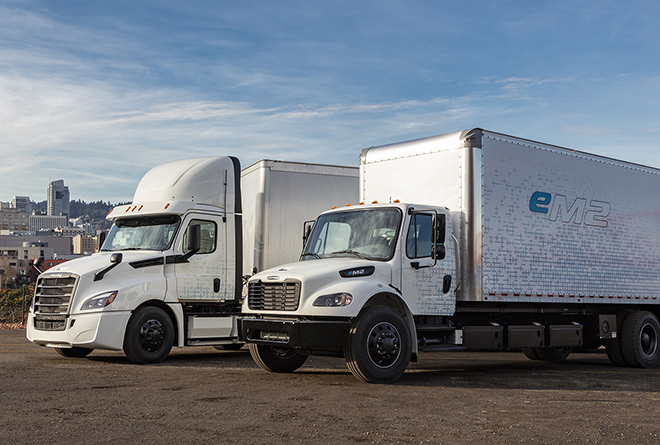 Daimler Trucks adds more EVs to its Freightliner Customer Experience fleet