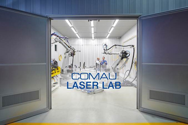 Comau unveils laser laboratories to make EV batteries and motors