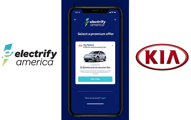 Electrify America offers DC fast charging plan for Kia Niro EV drivers