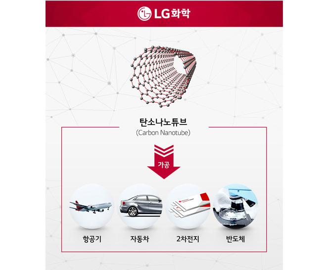 LG Chem increases carbon nanotube capacity by 1,200 tons
