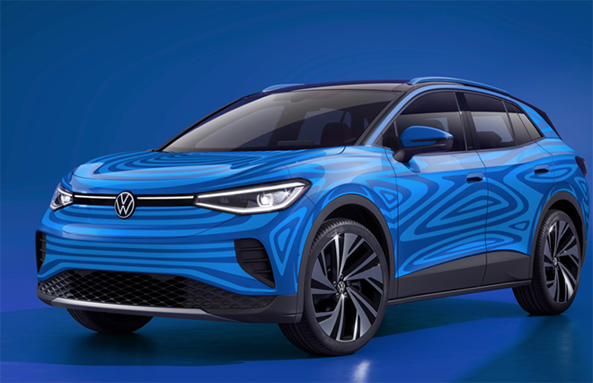 A sneak peek at VW’s ID.4 electric crossover